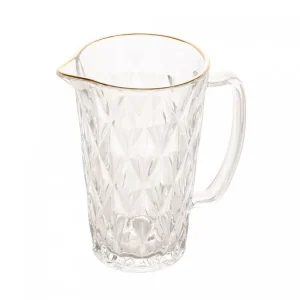 JARRA VIDRO COM FIO DE OURO DIAMOND 1,14L - LYOR