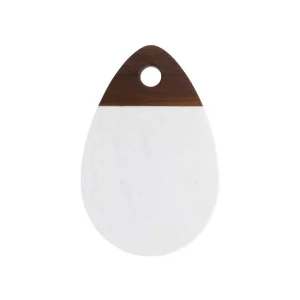 TABUAS PARA SERVIR EM MARMORE E MADEIRA 30,5CM - MARMORE BRANCO