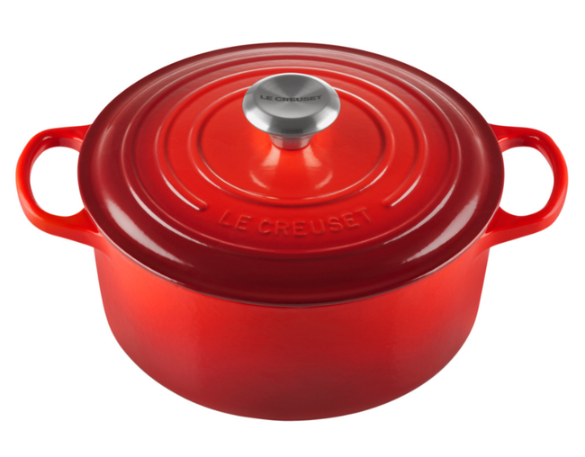 PANELA REDONDA 18CM SIGNATURE VERMELHO LE CREUSET