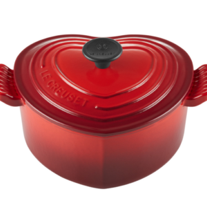PANELA CORAÇÃO TRADICIONAL 20CM VERMELHO LE CREUSET