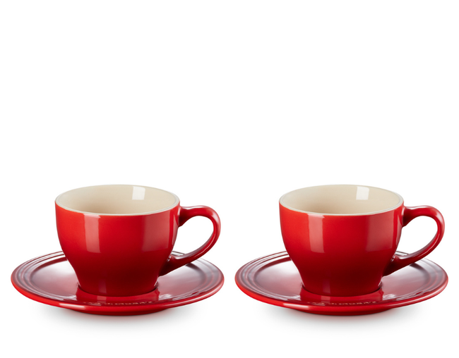 KIT 2 XICARAS COM PIRES - VERMELHO - Le Creuset